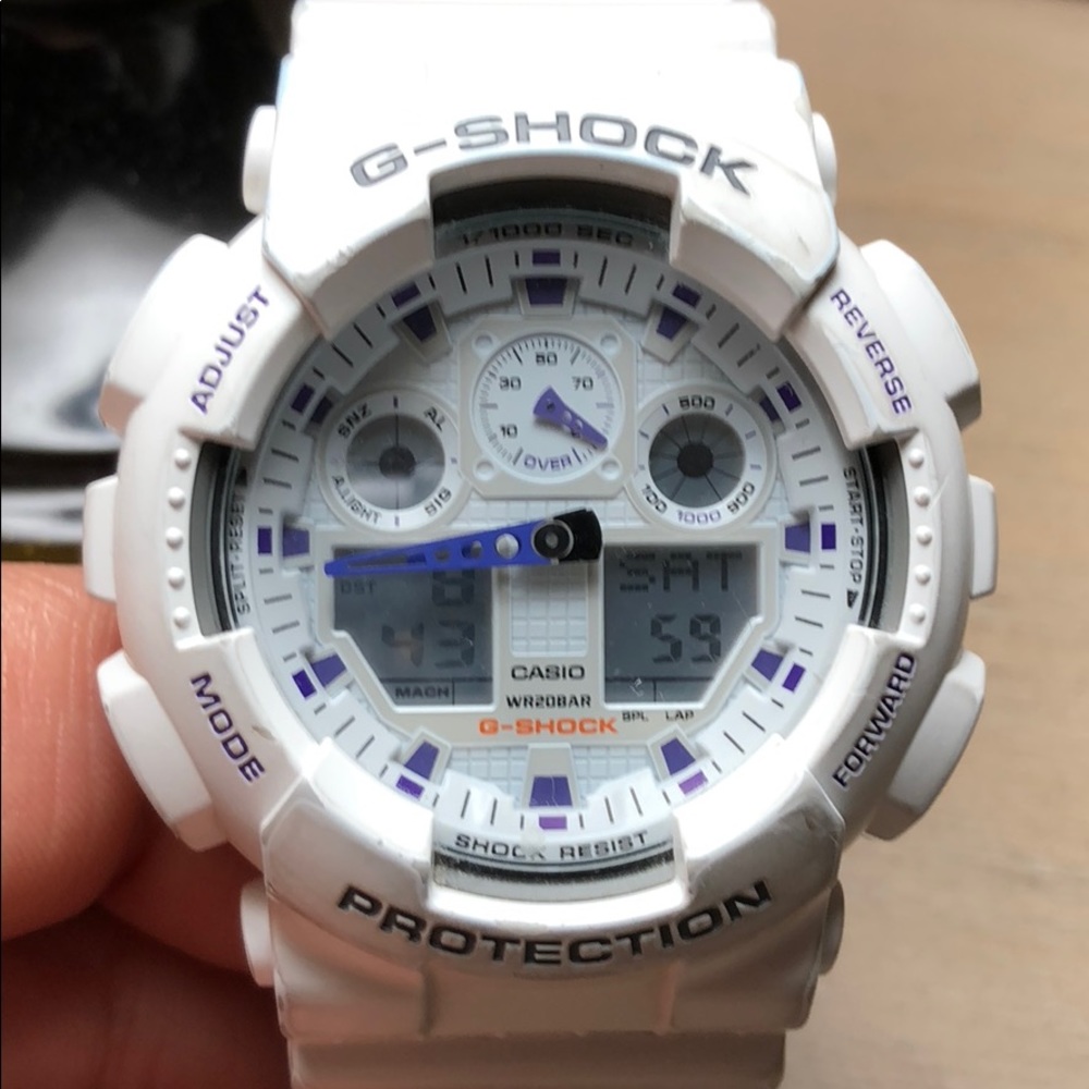 White G Shock